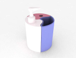 Hand sanitizer 3d model
